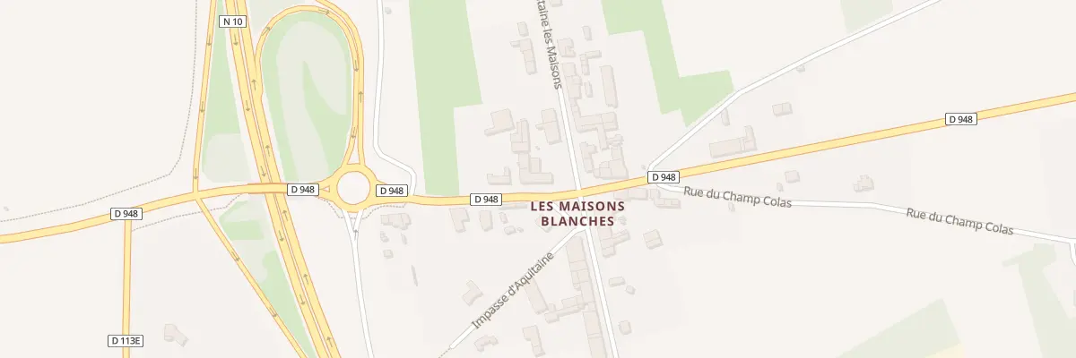 Plan du 11 Rue de l’Auvergne Les Maisons à Limalonges