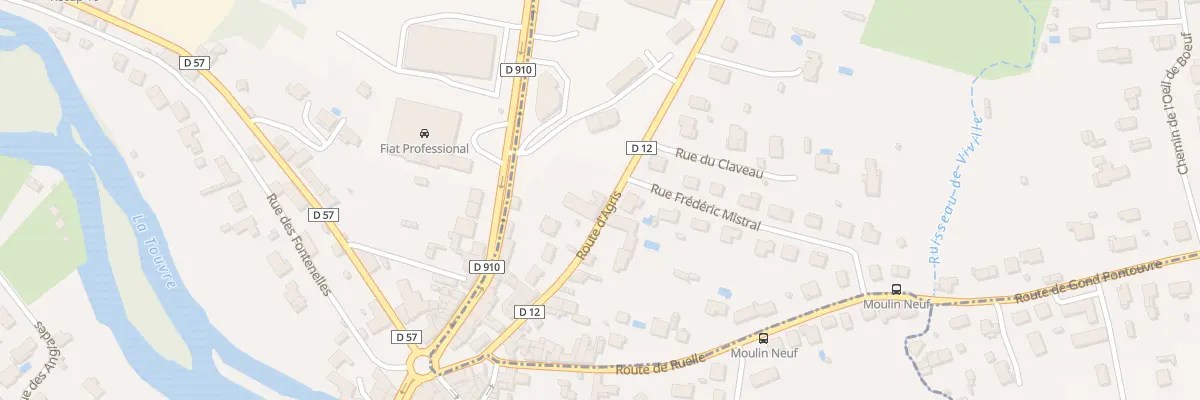Plan du 159 Rte d’Agris à Champniers