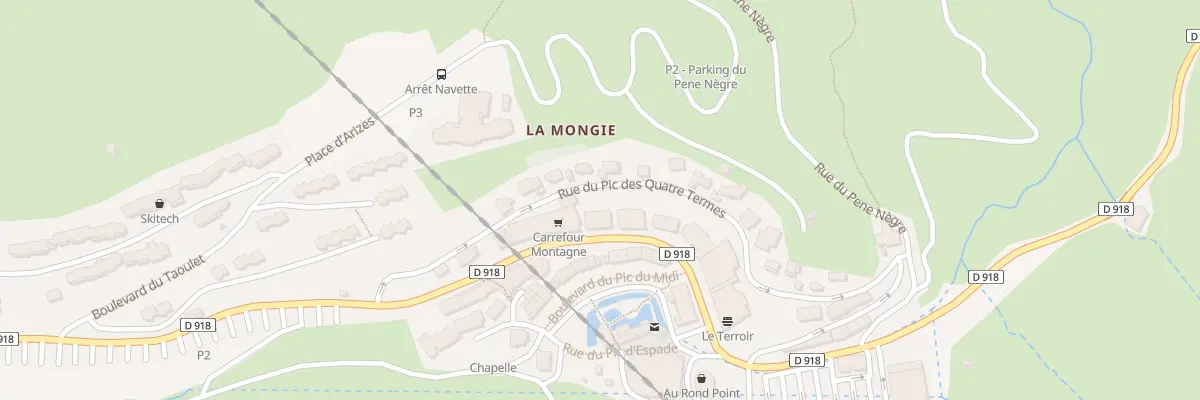 Plan du 24 Av du Tourmalet à Bagnères-de-Bigorre