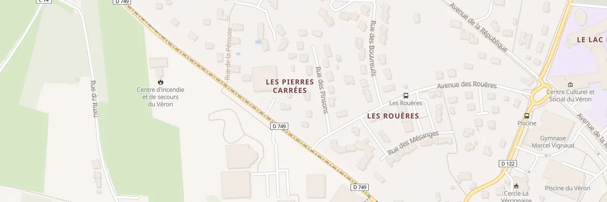 Plan du 2 Rue des Pinsons à Avoine