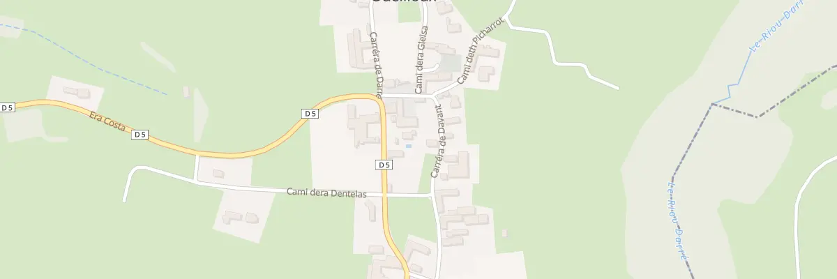 Plan du 4 Rue Carrera de Davant à Oueilloux
