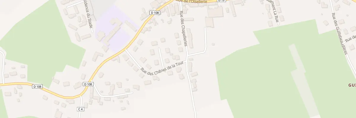 Plan du 5 Rue des Chenes De La Tour à Ancinnes