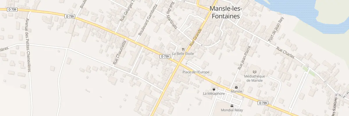 Plan du 4 Rue des Bouviers à Mansle-les-Fontaines