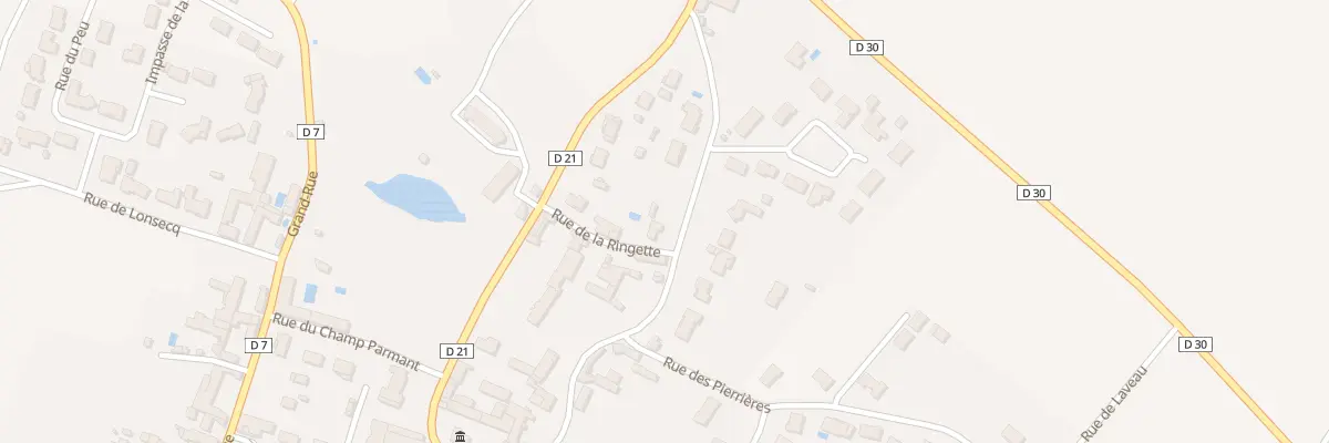 Plan du 13 Rue du Pagnoux à Villiers