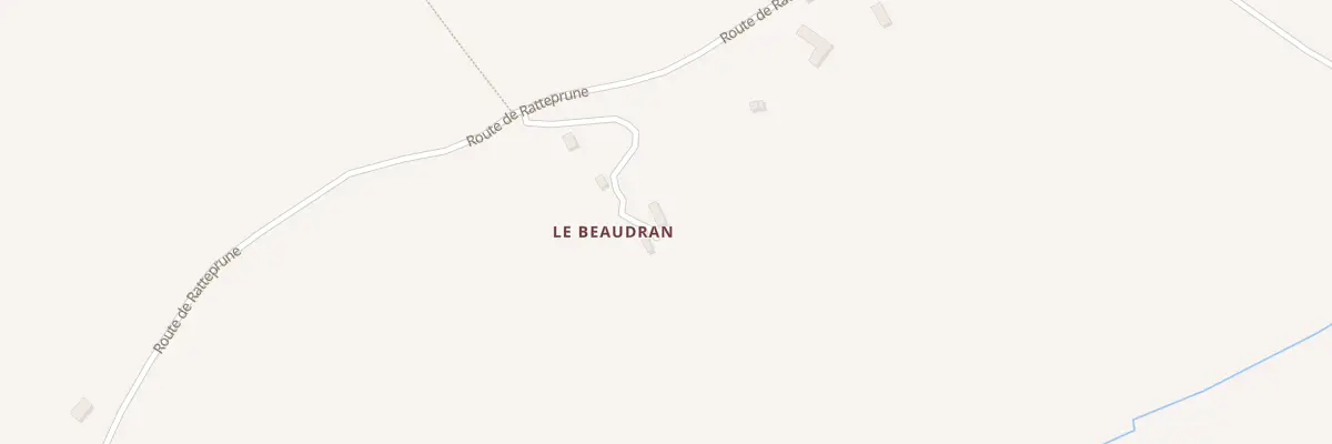 Plan du 2544 Rte de Ratteprune à Gouffern en Auge