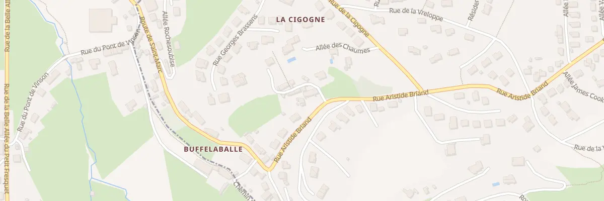 Plan du 133 Rue Aristide Briand à Soyaux