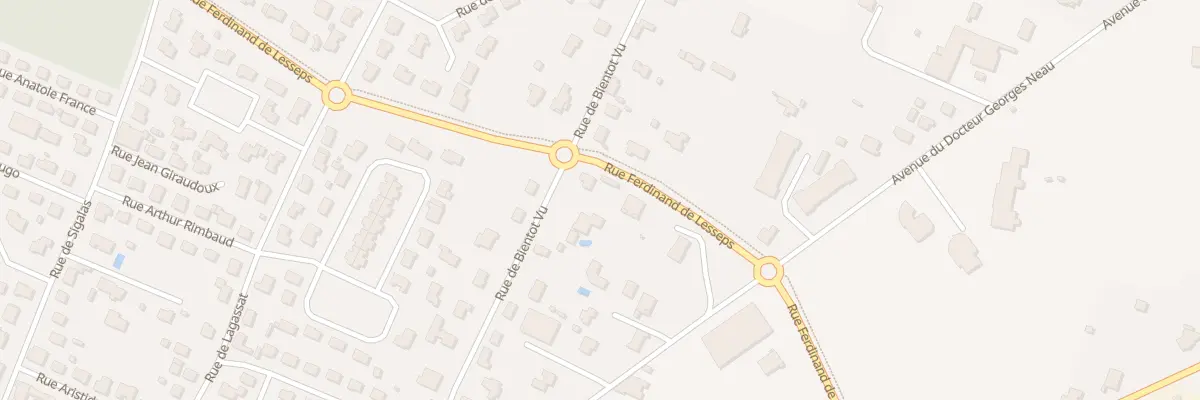 Plan du 28 Rue de Bientot Vu à Marmande