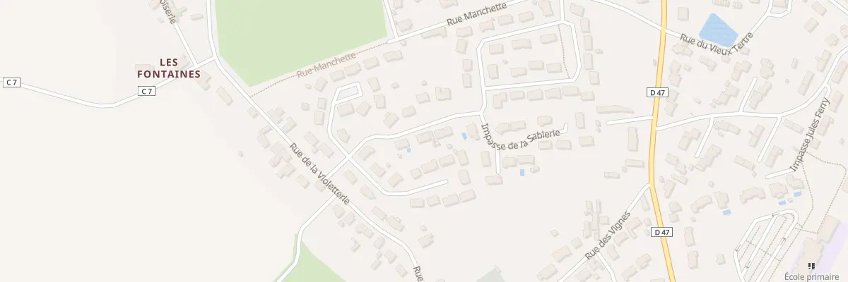 Plan du 3 Rue D Antoigne à Montbizot