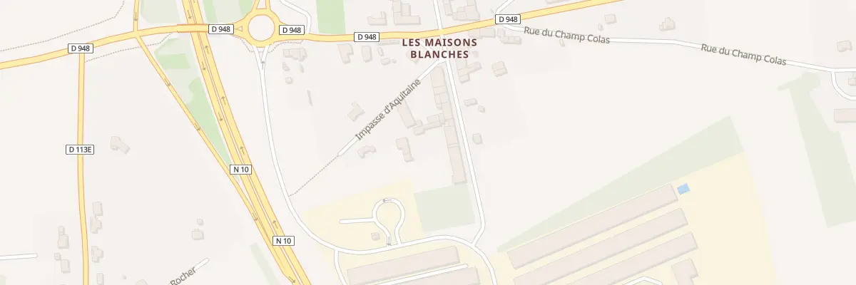 Plan du 3 Rue de l’Aquitaine Les Maisons à Limalonges