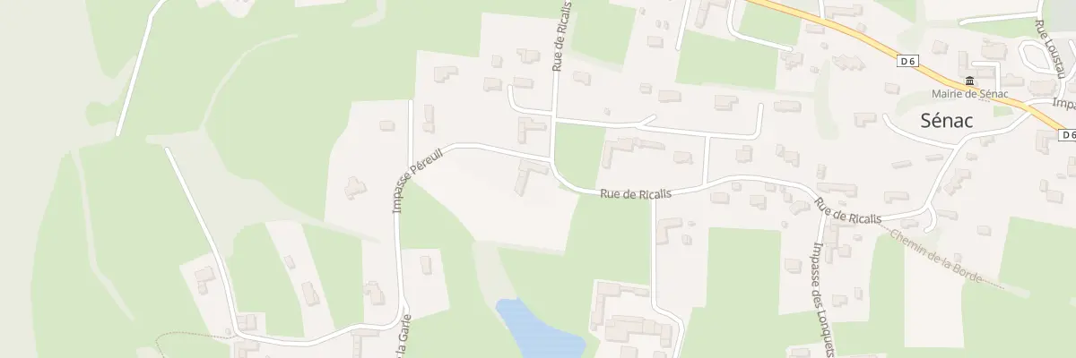 Plan du 27 Rue de Ricalis à Sénac