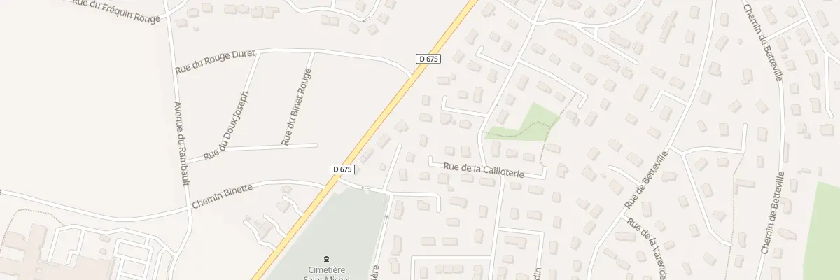 Plan du 2 Rue de la Cailloterie à Pont-l’Évêque