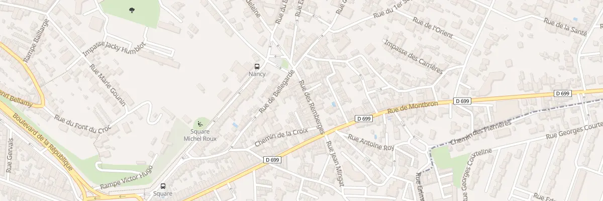 Plan du 11 Rue des Remberges à Angoulême