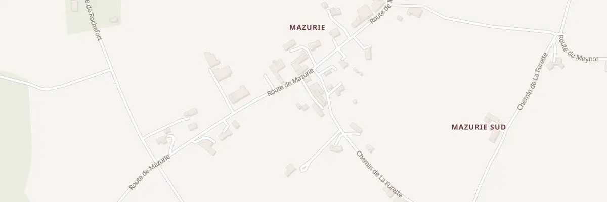 Plan du 128A Mazurie Sud à Fougueyrolles