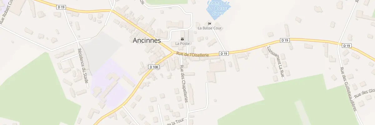 Plan du 3 Rue des Chapelleries à Ancinnes