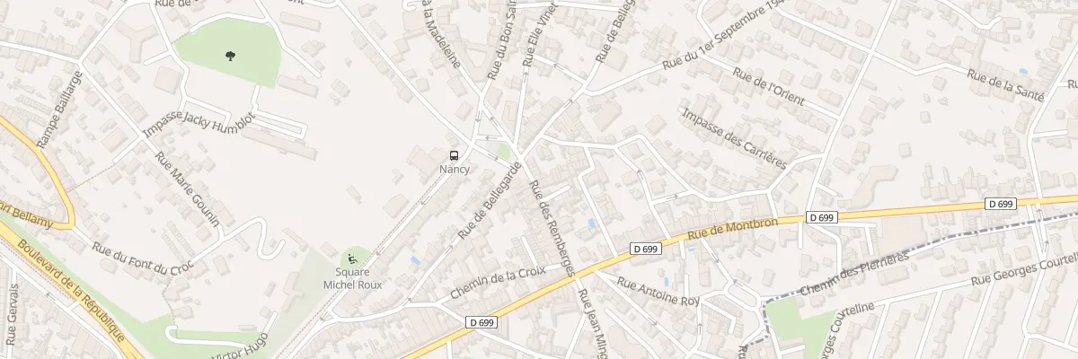 Plan du 10 Rue des Remberges à Angoulême