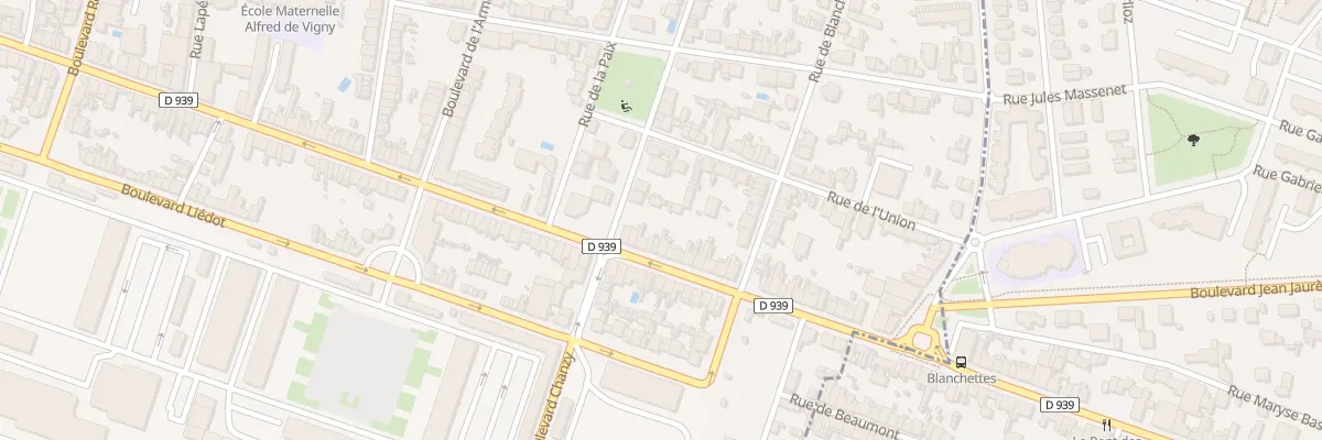 Plan du 370 Rue de Perigueux à Angoulême