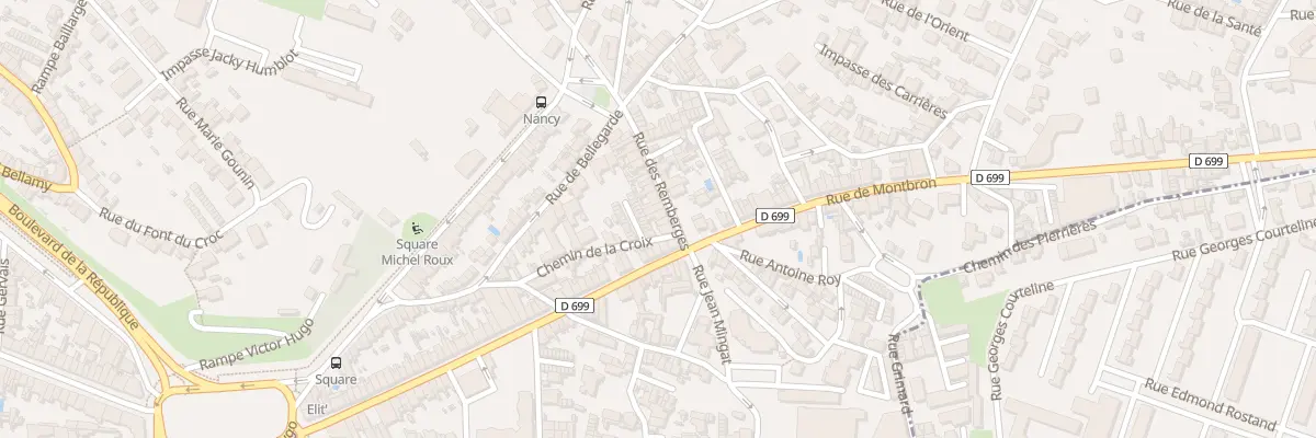 Plan du 3T Rue des Remberges à Angoulême
