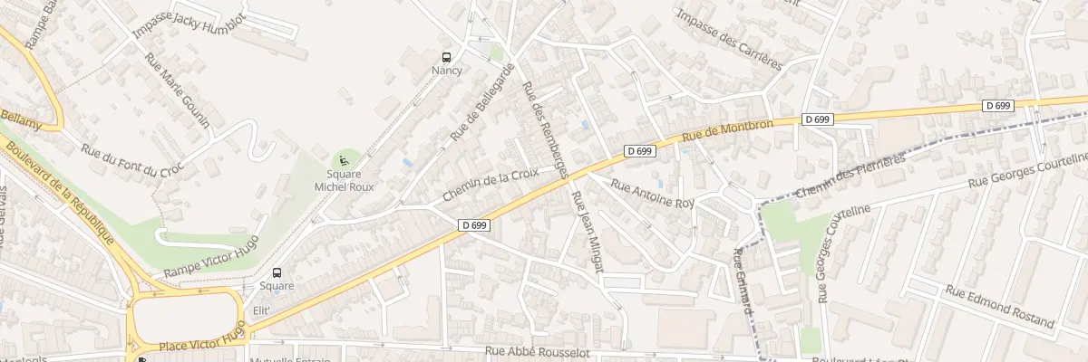Plan du 94 Rue de Montbron à Angoulême