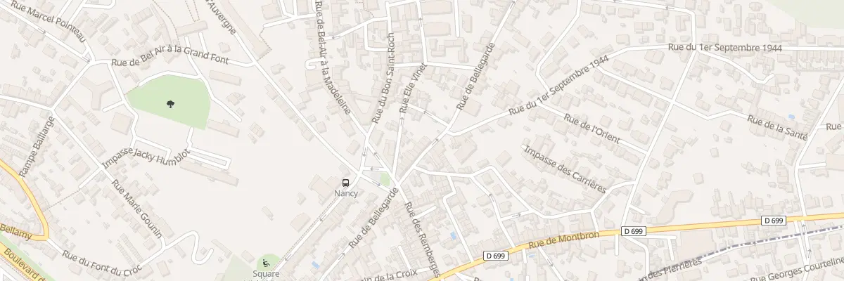 Plan du 70 Rue Bellegarde à Angoulême