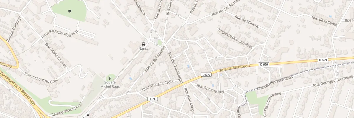 Plan du 16 Rue des Remberges à Angoulême