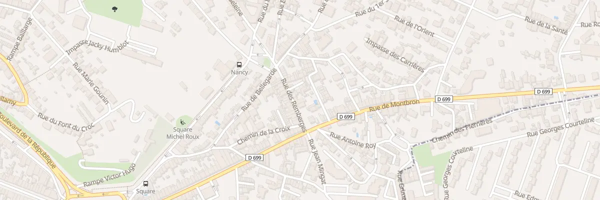 Plan du 20 Rue des Remberges à Angoulême