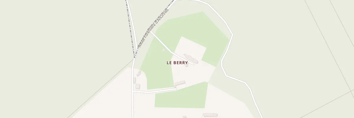 Plan du 3 Le Berry à Ancinnes