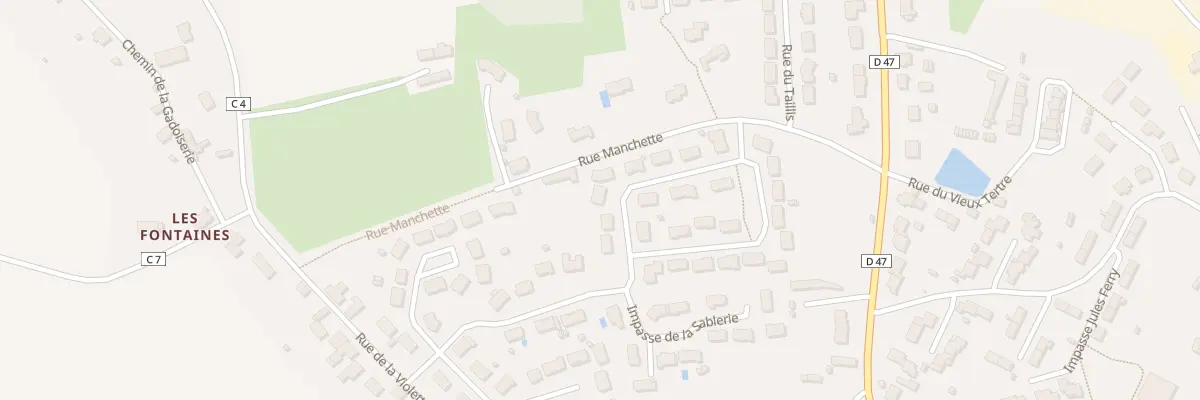 Plan du 12 Rue D Antoigne à Montbizot