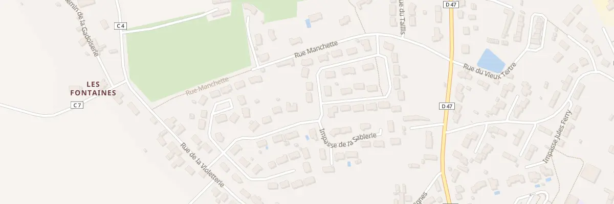 Plan du 8 Rue D Antoigne à Montbizot