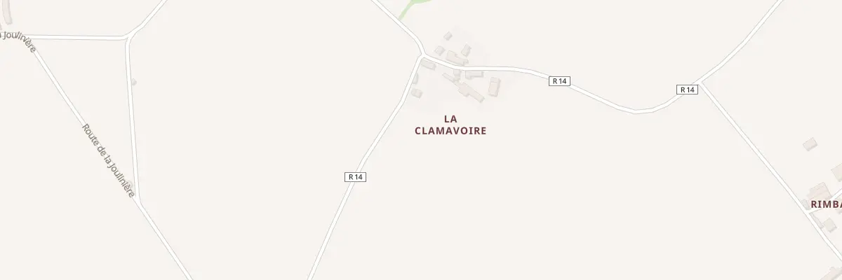 Plan du 573 Rte de la Clamavoire à Gizeux