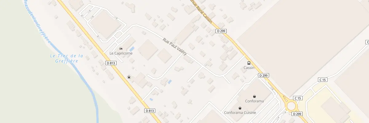 Plan du 21 Rue Paul Valéry à Marmande