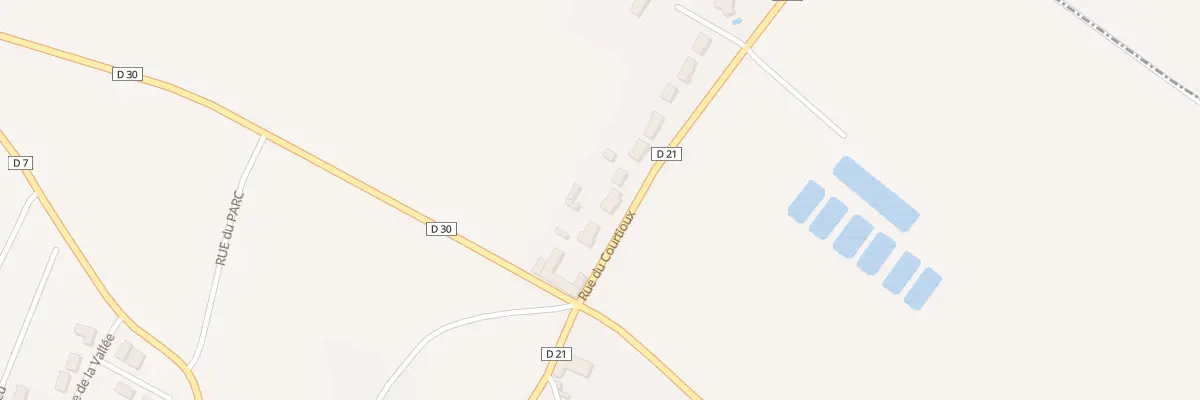 Plan du 5184 Rue du Courtioux à Villiers