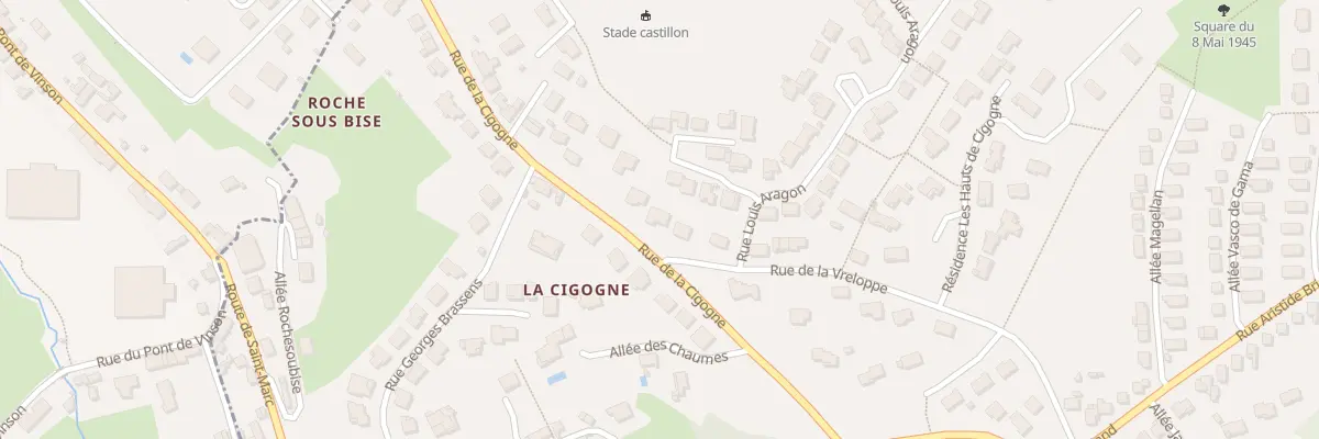 Plan du 17 Rue de la Cigogne à Soyaux