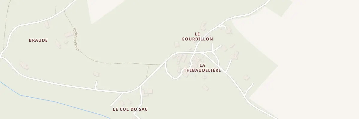 Plan du 5122 La Thibaudelière à Cloué