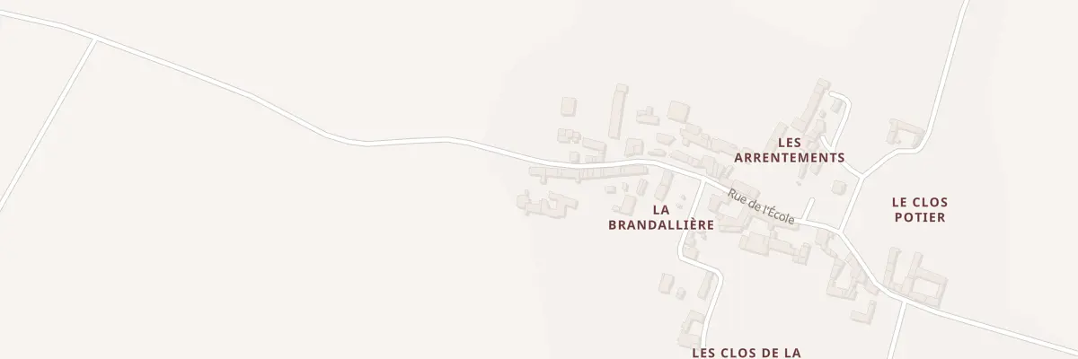Plan du 22 Rue de l’Ecole à La Roche-Rigault