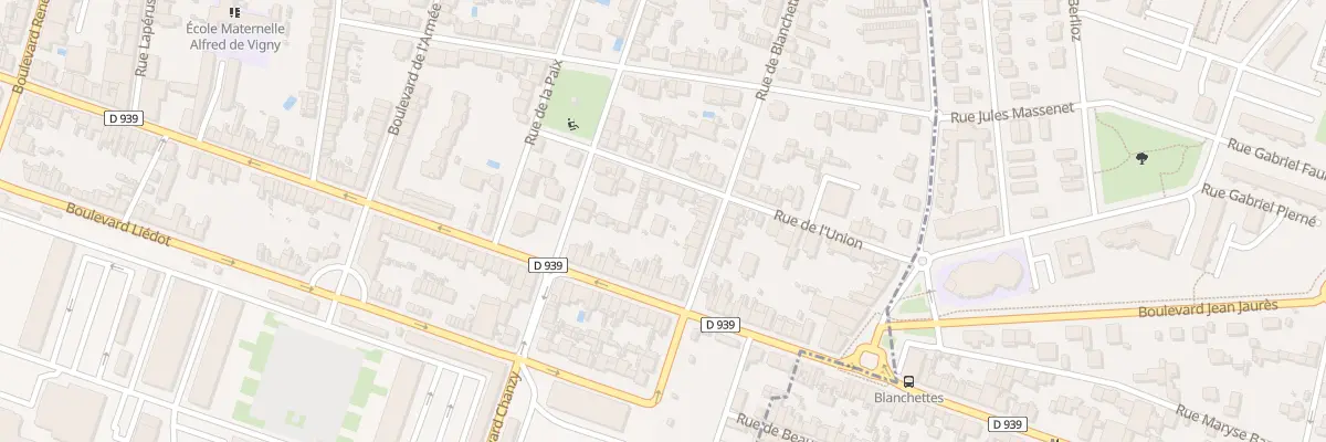 Plan du 11 Rue de l’Union à Angoulême