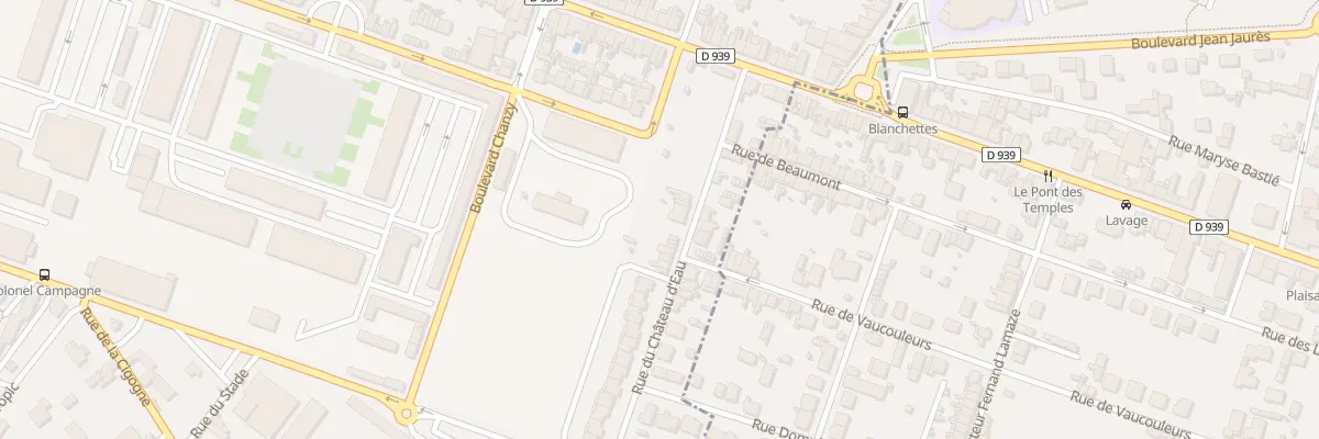 Plan du 3B Rue du Chateau d’Eau à Angoulême