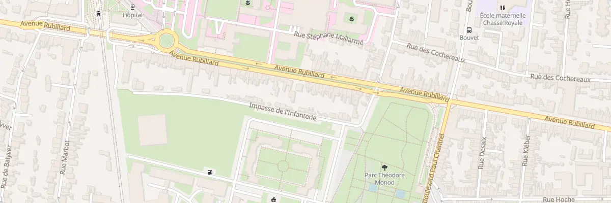 Plan du 163 Av Rubillard au Mans