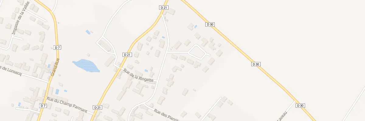 Plan du 2 Rue des Mésanges à Villiers