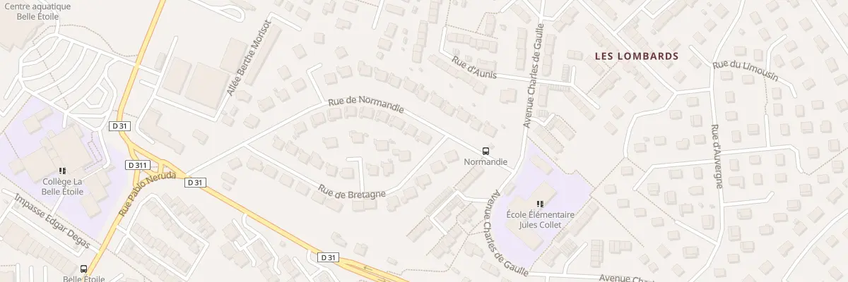 Plan du 1 Rue de Normandie à Montivilliers
