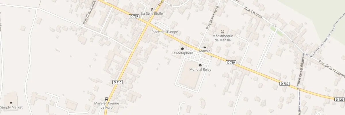 Plan du 18 Rue Grange du Chapitre à Mansle-les-Fontaines