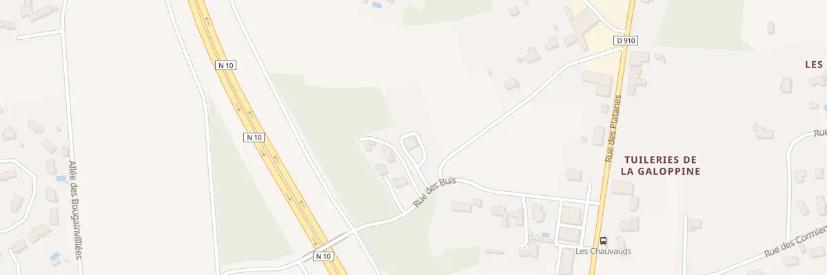 Plan du 204 Rue des Buis à Champniers