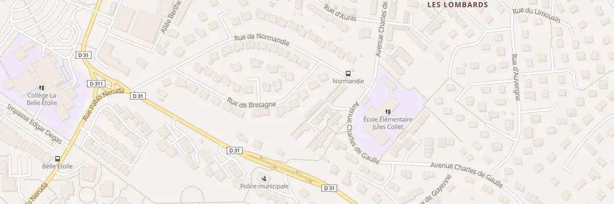 Plan du 5 Rue de Bretagne à Montivilliers