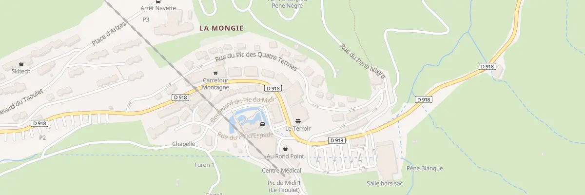 Plan du 16 Av du Tourmalet à Bagnères-de-Bigorre
