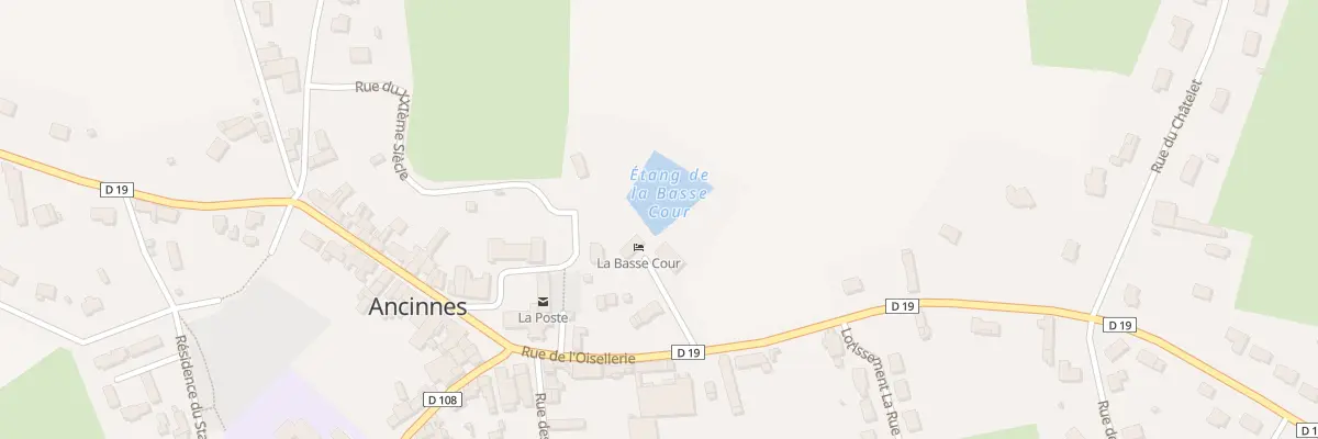 Plan du 3 Rue de L Oisellerie à Ancinnes