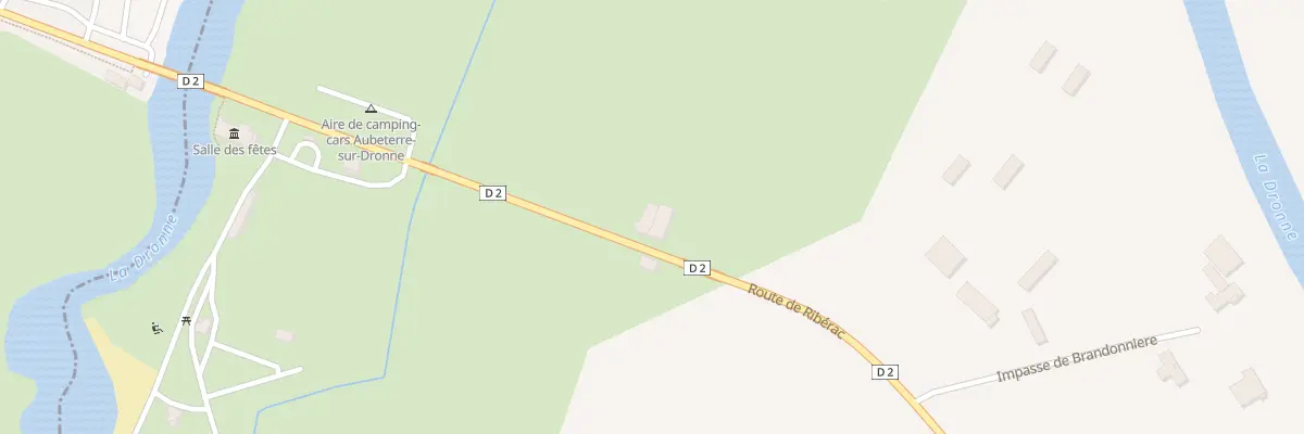 Plan du 5 Rte de Riberac à Laprade