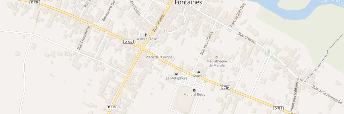Plan du 9 Rue Grange du Chapitre à Mansle-les-Fontaines