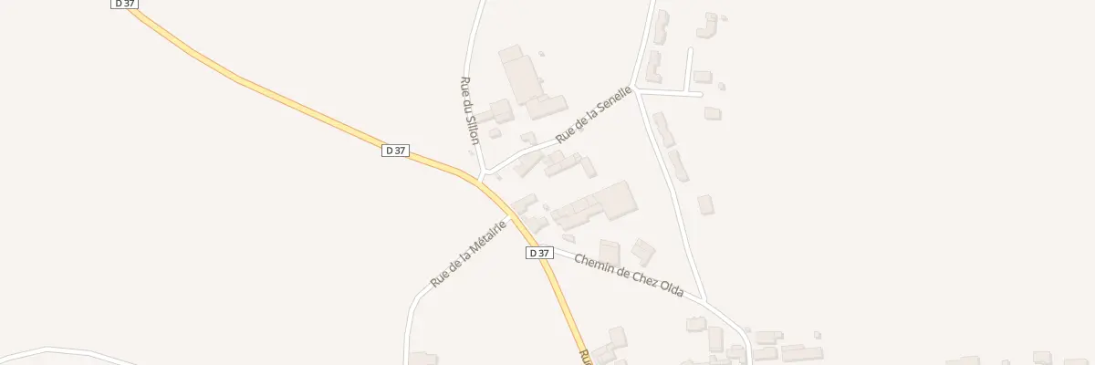 Plan du 8 Rue du Sillon à Linazay