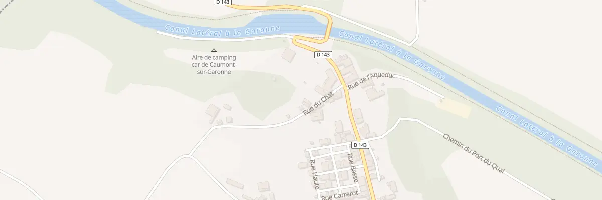 Plan du 1 Rue du Chat à Caumont-sur-Garonne