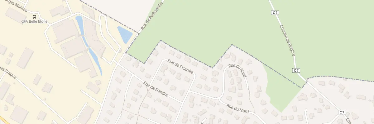 Plan du 11 Rue de Picardie à Montivilliers