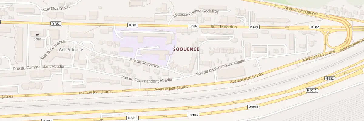 Plan du 249 Rue Cdt Abadie au Havre